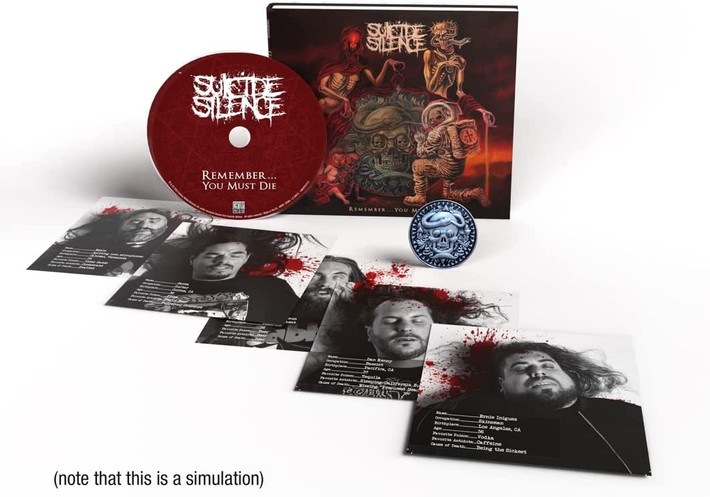 Suicide Silence - 'Remember....You Must Die' Ltd Ed. CD